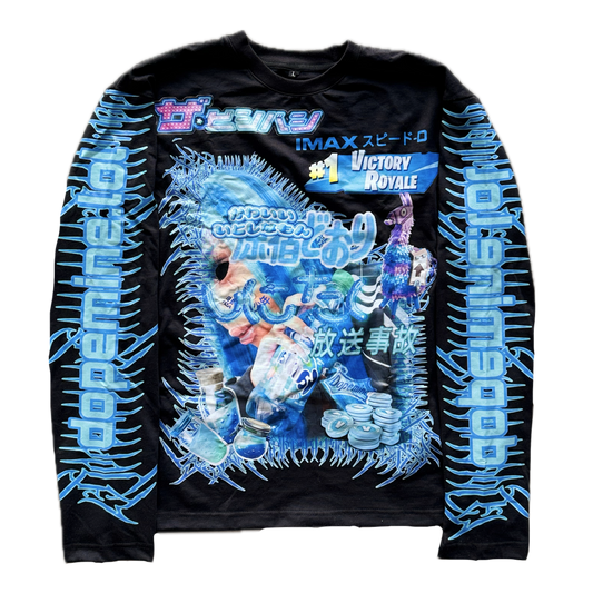 DOPEMINE BLUE LONGSLEEVE